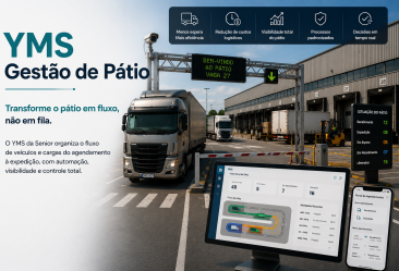 YMS: transforme seu pátio em fluxo e pare de perder dinheiro com caminhão parado YMS: transforme seu pátio em fluxo e pare de perder dinheiro com caminhão parado