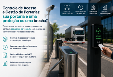 Controle de Acesso e Gestão de Portarias: sua portaria é uma proteção ou uma brecha? Controle de Acesso e Gestão de Portarias: sua portaria é uma proteção ou uma brecha?
